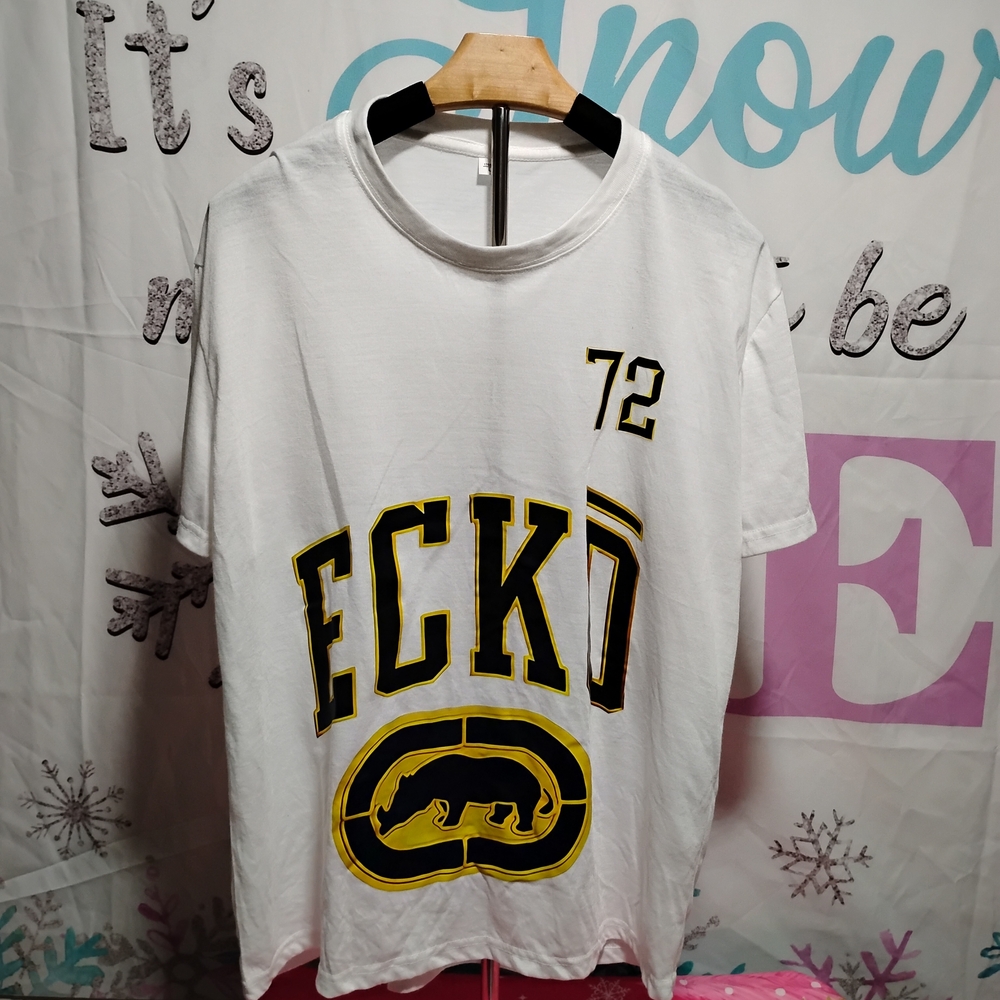 Ecko Unlimited Men's White Short Sleeve Tee